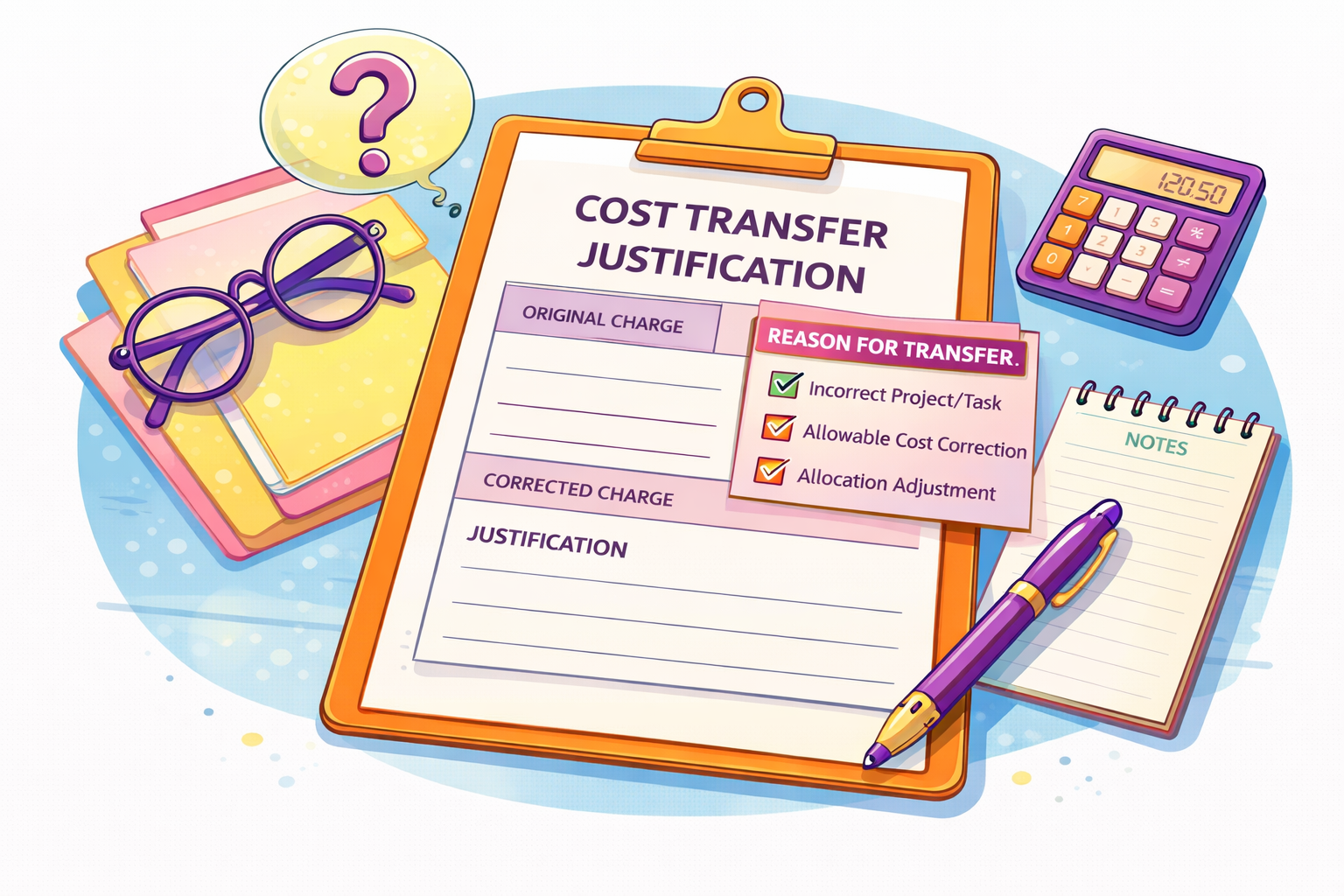 Cost Transfer Justification Tool